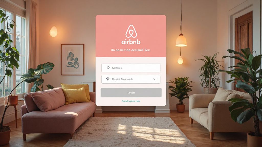 airbnb login steps