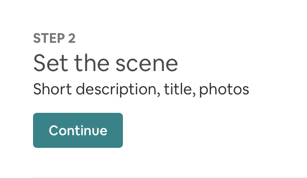 Airbnb scene Airbnb title Airbnb description Airbnb photos