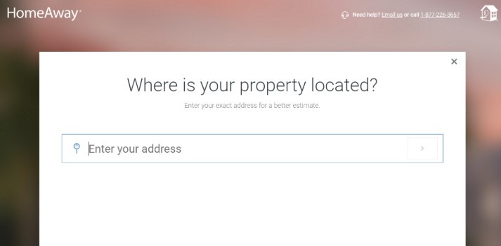 homeaway adress