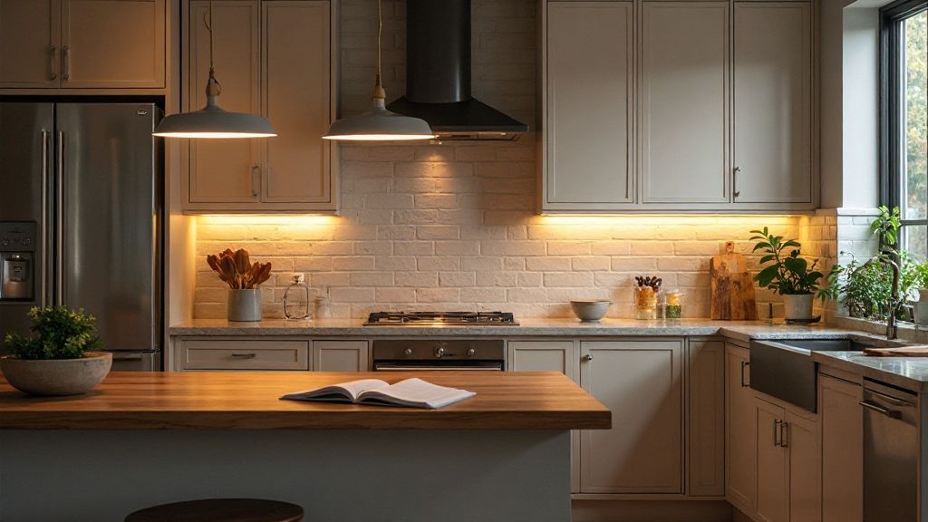 Konaak - small kitchen design - light colors