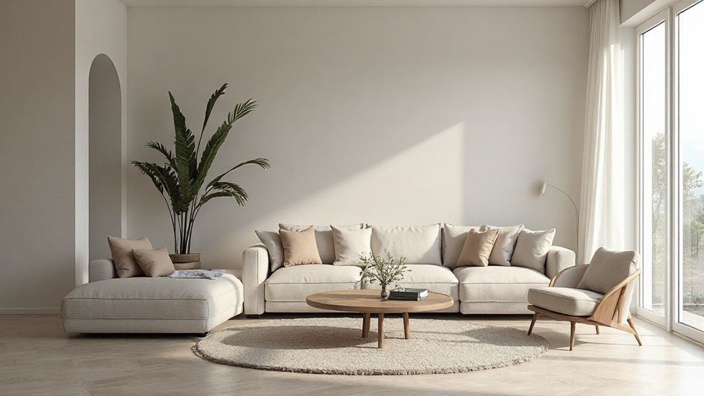 minimalist living room decoration