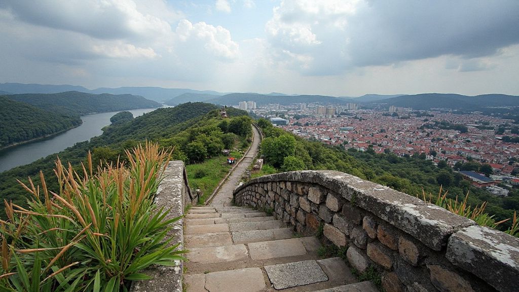 balat merdivenli yokuş, balat renkli evler