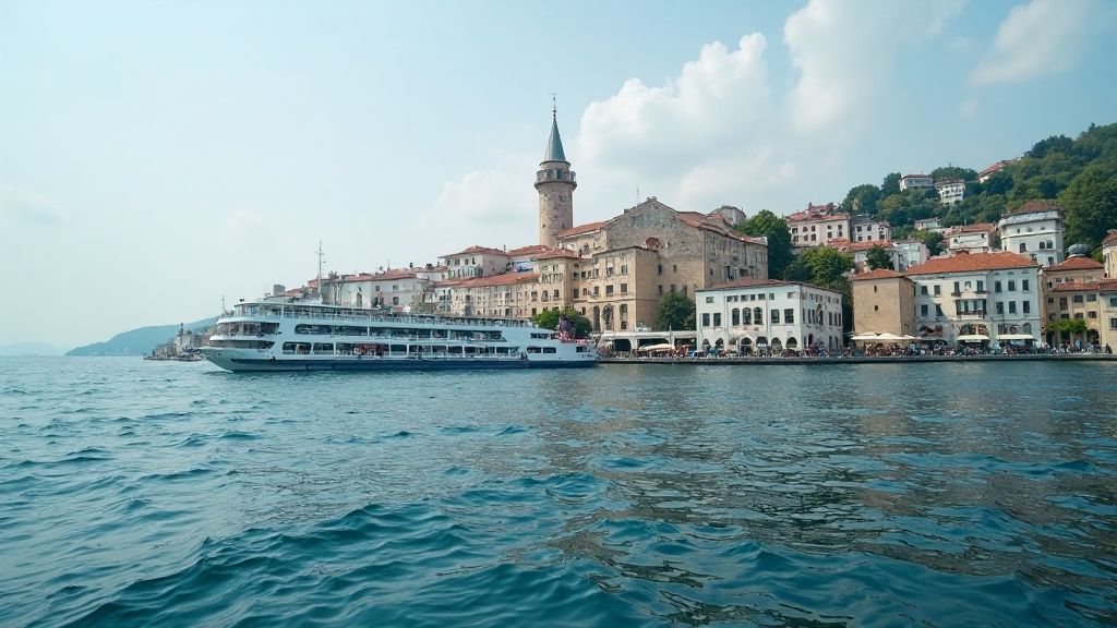 Vapur yolculuğunda martılar
