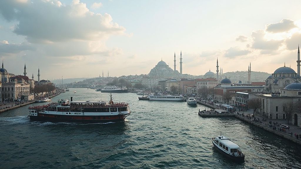 istanbul'un doğal güzellikleri boğaziçi