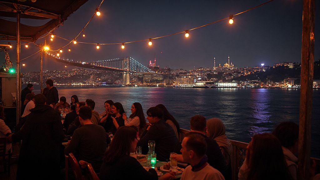 istanbul gece hayatı bomontiada
