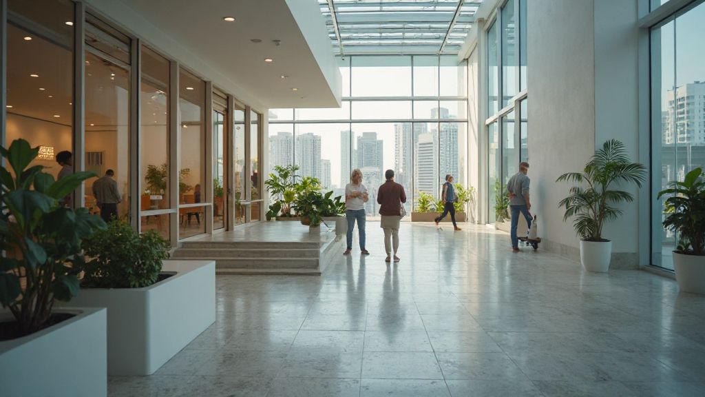 modern ve aydınlık oturma odası