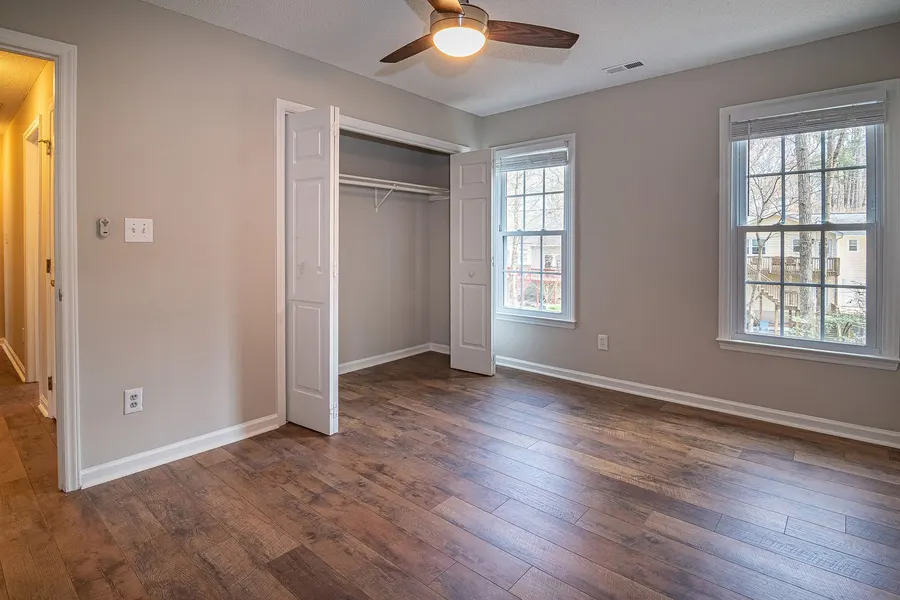 An empty, unfurnished room